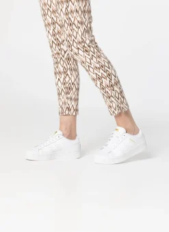 Beige Broek Met Print