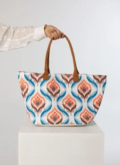 Blauw Oranje Tas