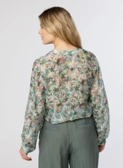 Blouse Met Bloemenprint