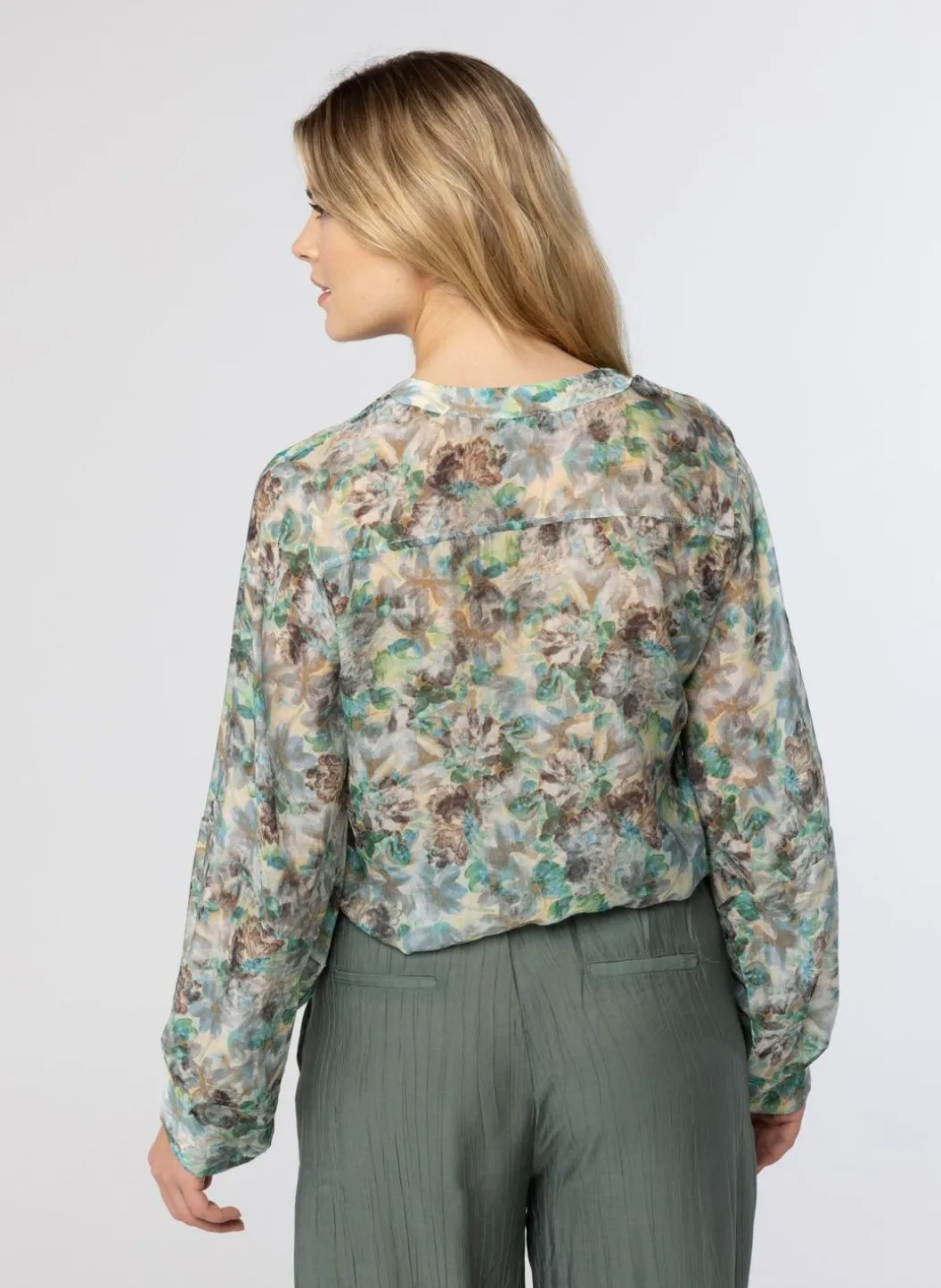 Blouse Met Bloemenprint