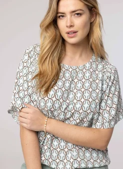 Blouse Met Grafische Print
