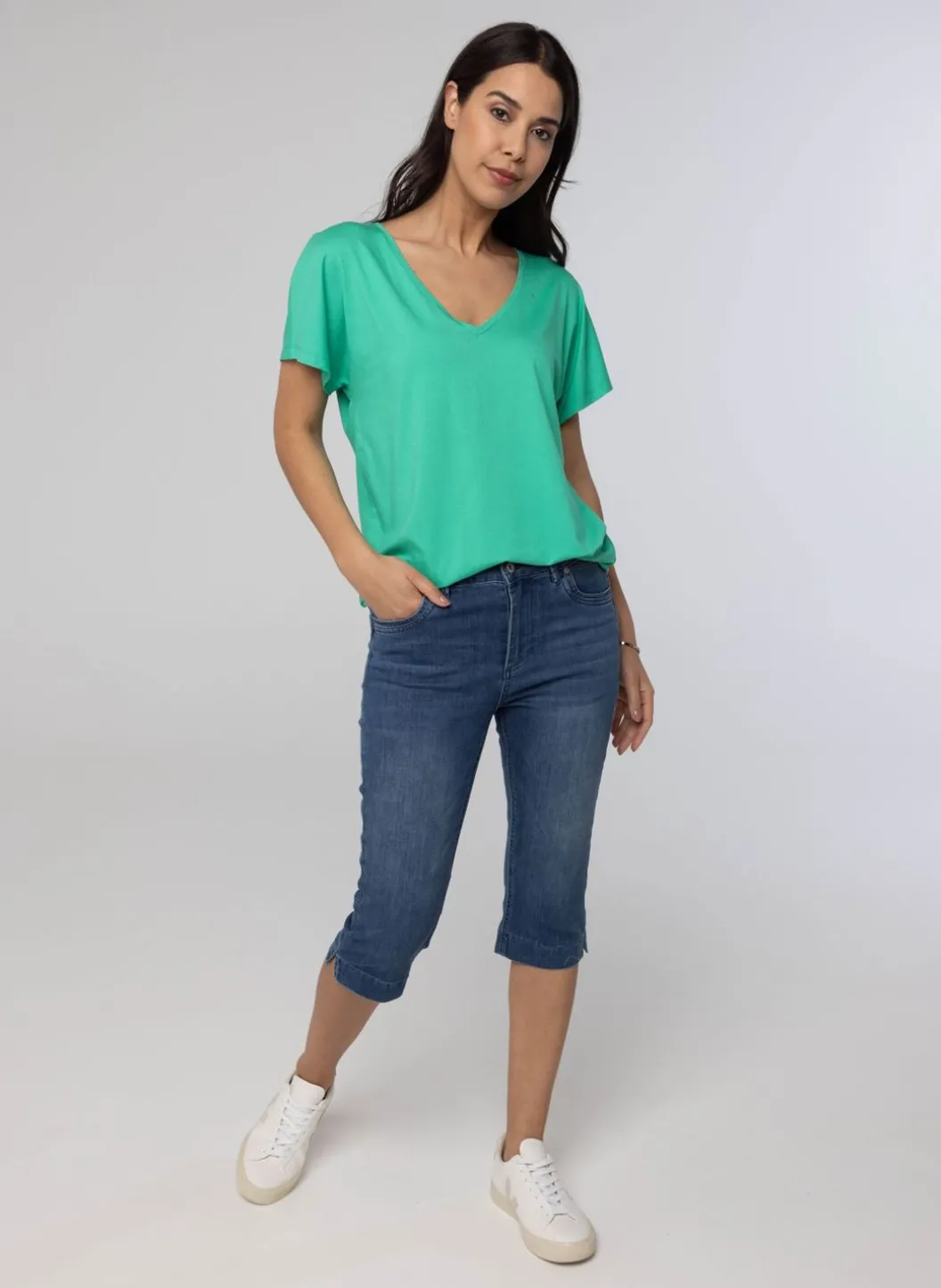 Driekwart Broek Denim