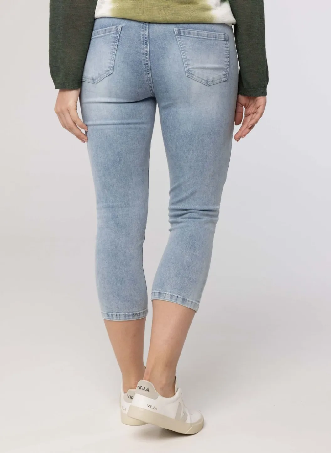 Driekwart Denim Jeans