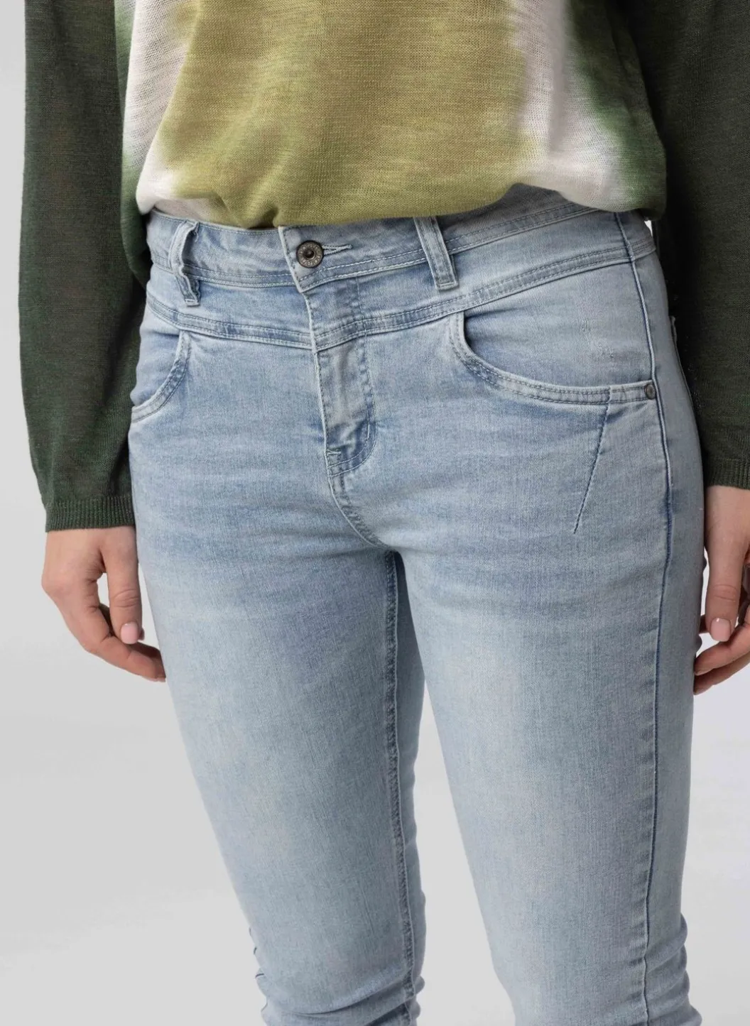 Driekwart Denim Jeans