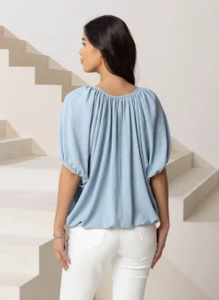 E Blouse Met Koordjes