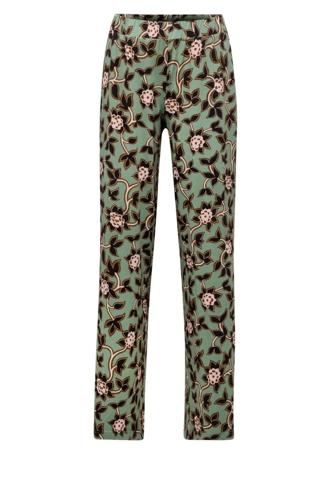E Broek Met Botanische Print