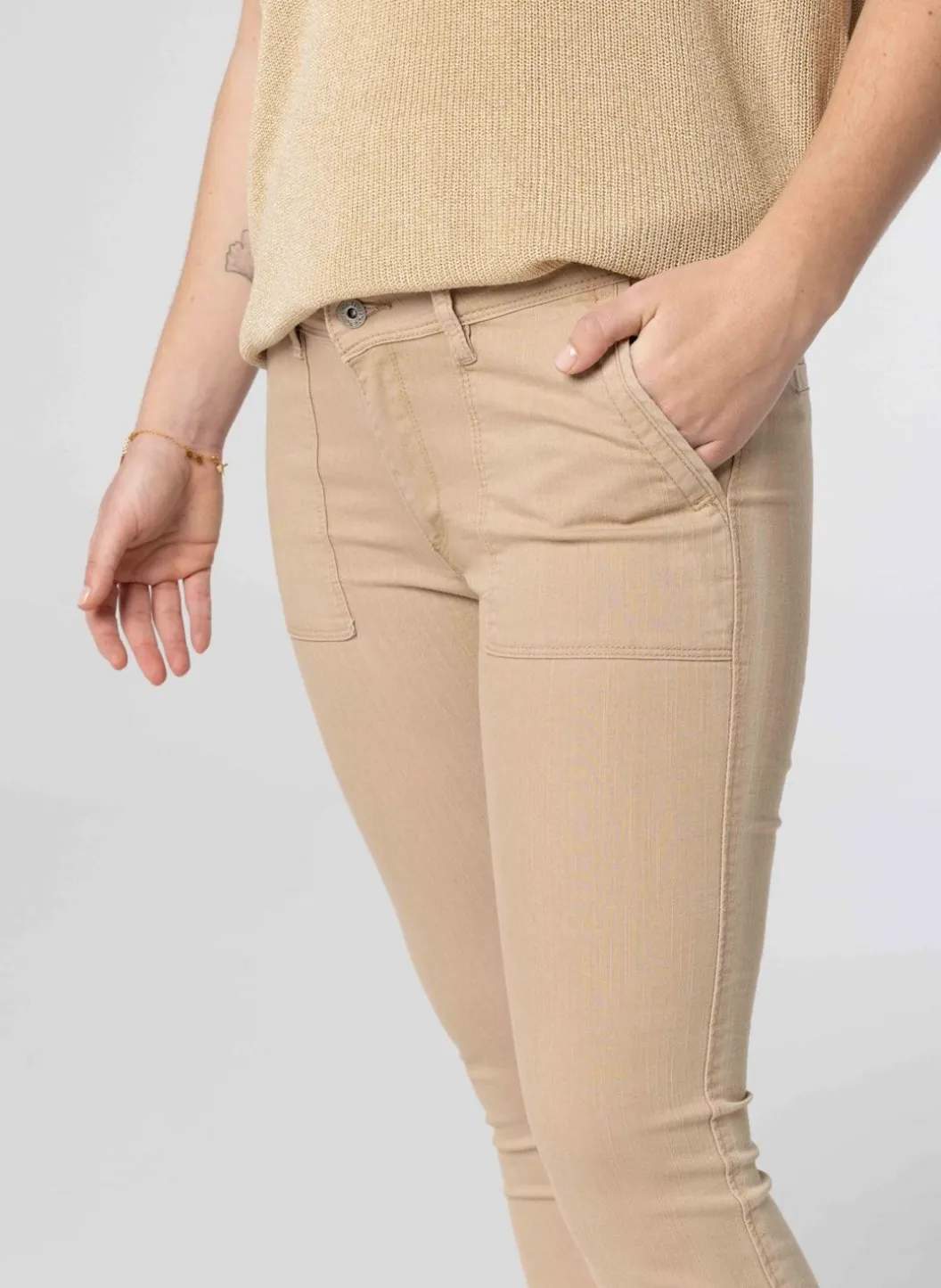 E Broek Van Katoenmix