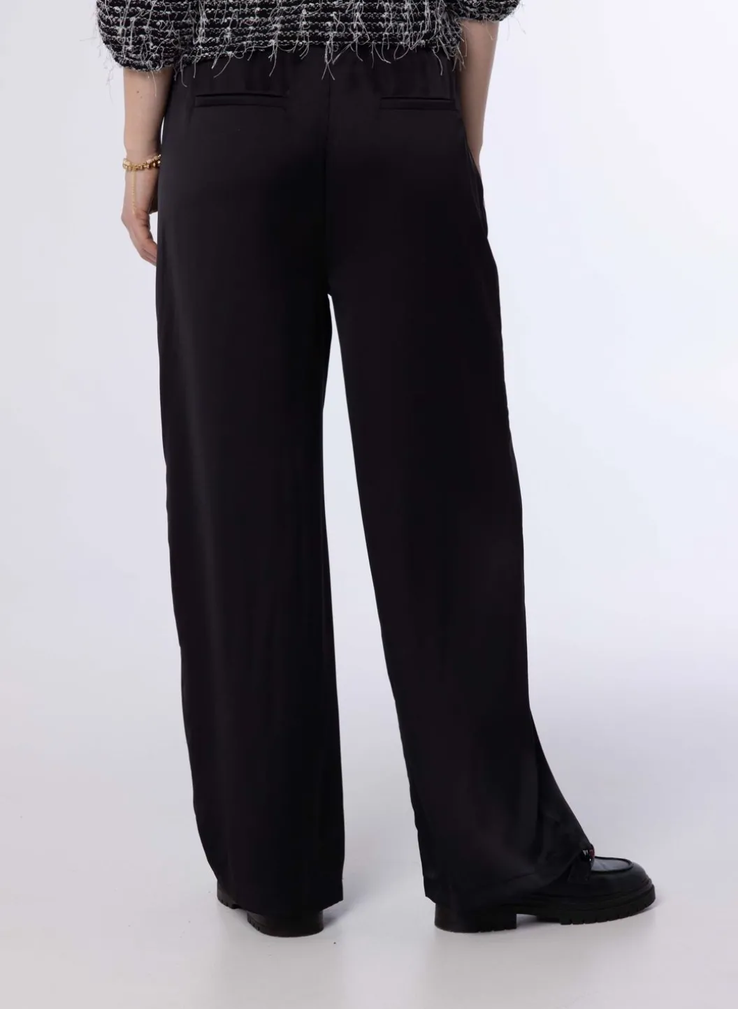 E Broek Van Polyester-Satijn