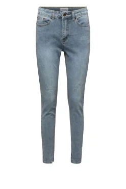 E Denim Broek Van Katoenmix