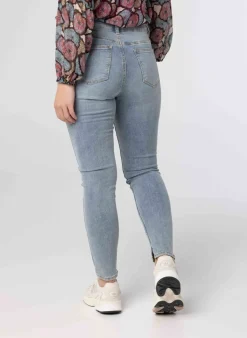 E Denim Broek Van Katoenmix