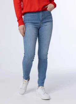 E Denim Broek Van Katoenmix