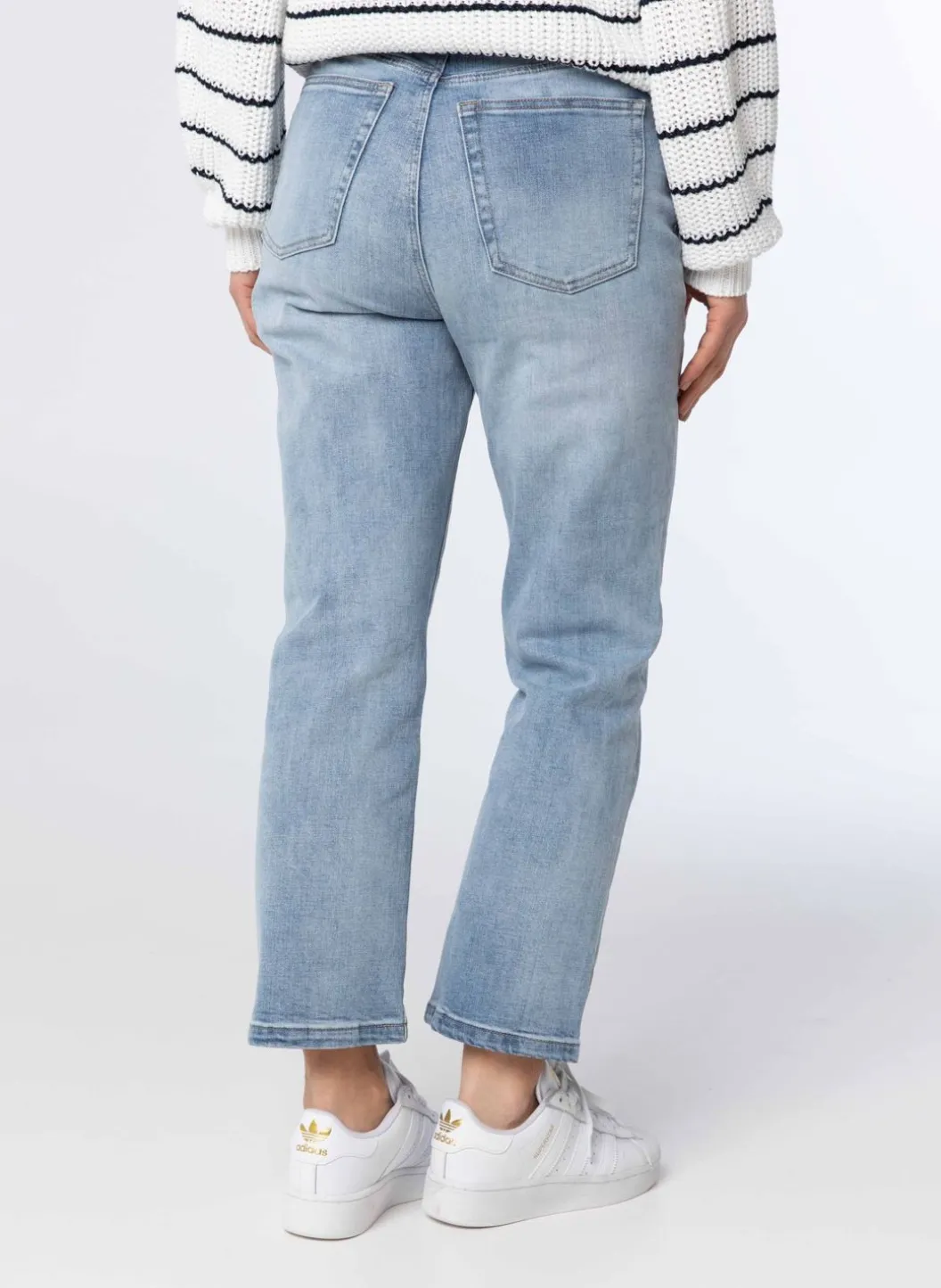 E Denim Broek Van Katoenmix