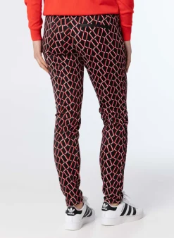 E Elastische Broek Met Patroon