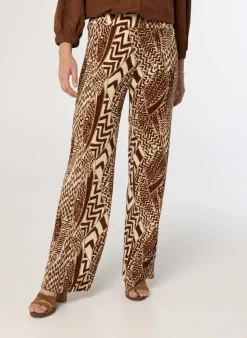 E Pantalon Met Grafische Print