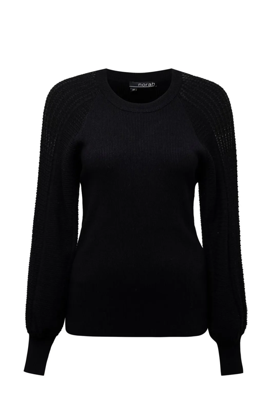 E Trui Met Gebreide Mouwen