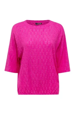Fuchsia Shirt Embroidery