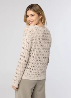 Gebreide Trui Taupe