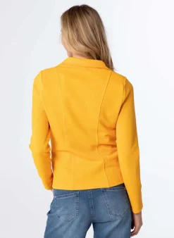 Gele Getailleerde Blazer