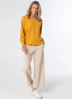 Gele Trui Met Lange Mouwen