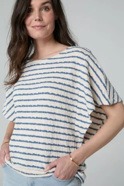 Gestreept Shirt /Ecru