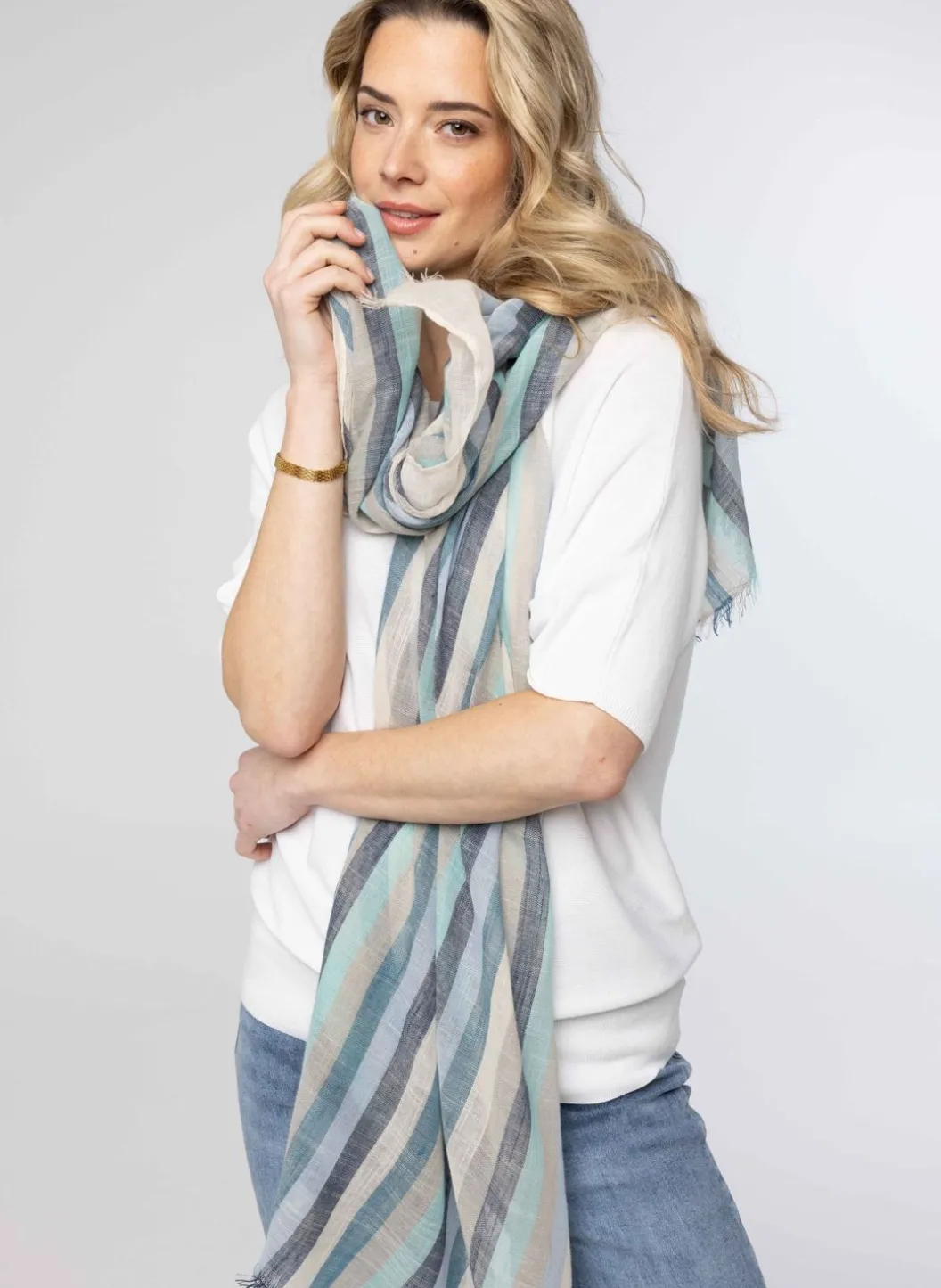 Gestreepte Sjaal