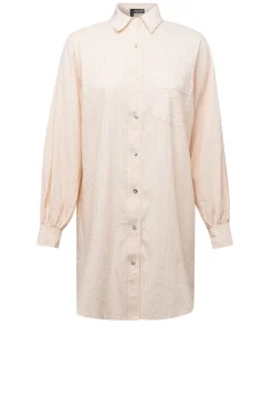 Lange Blouse Met Pofmouwen