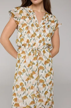 Midi Jurk Botanisch
