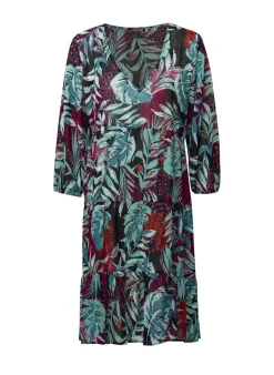 Midi Jurk Meerkleurig