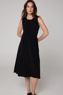 Mouwloze Midi Jurk