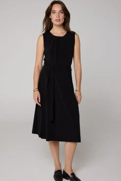 Mouwloze Midi Jurk