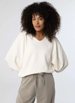 Off White Trui Botanisch