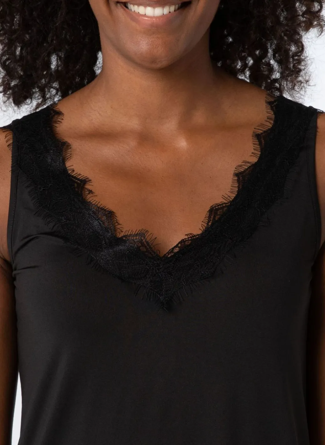 Onderjurk Middellang Kant