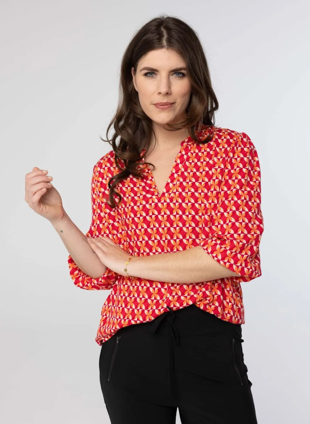 /Oranje Blouse