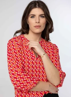 /Oranje Blouse