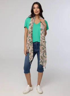 Pastelkleurige Sjaal