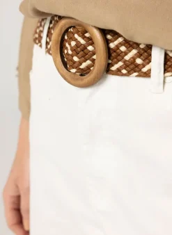 Riem Met Houten Sluiting