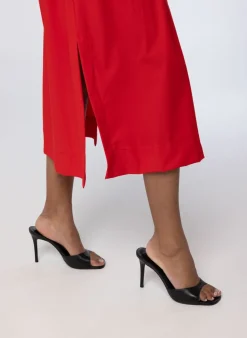 Rode Maxi Jurk