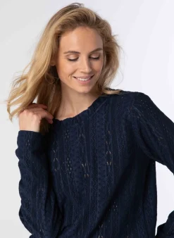 Shirt Met Ajour En Ruches