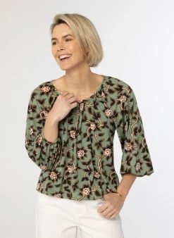 Shirt Met Botanische Print