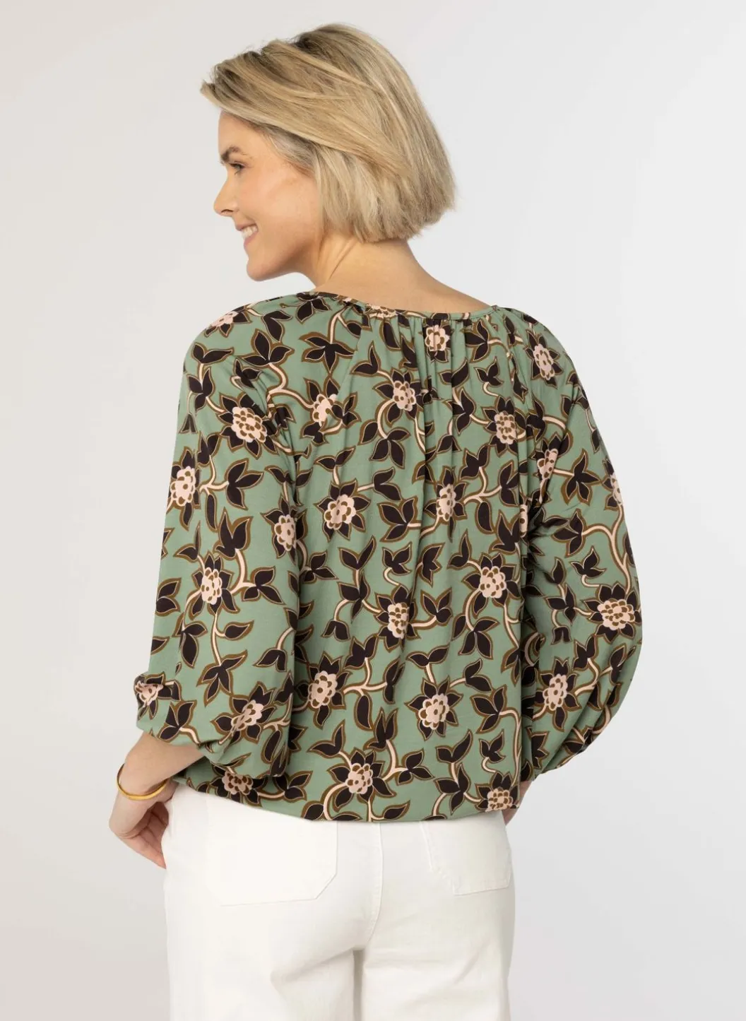 Shirt Met Botanische Print
