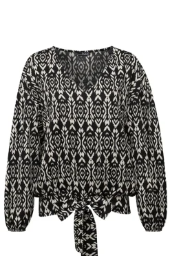 Shirt Met Strikdetail