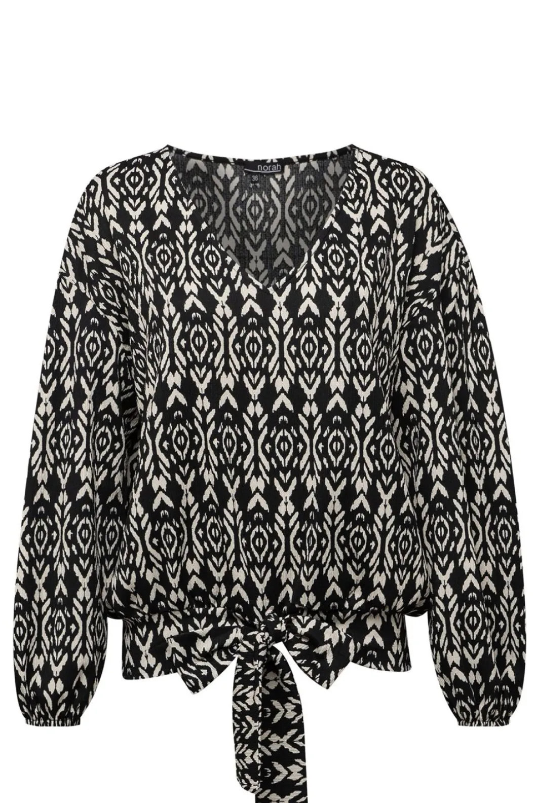 Shirt Met Strikdetail