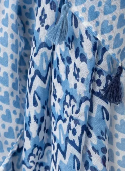 Sjaal Met Oranje Detail