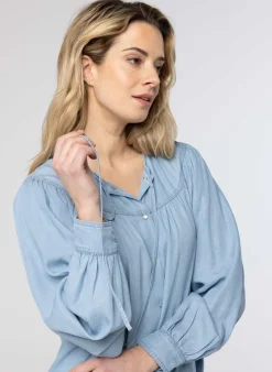 Spijkerblouse