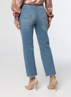 Spijkerbroek Met Rafelrand