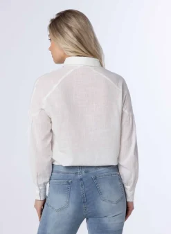 Te Blouse Met Pofmouwen