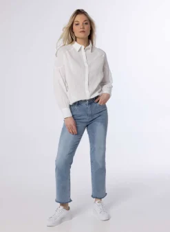 Te Blouse Met Pofmouwen