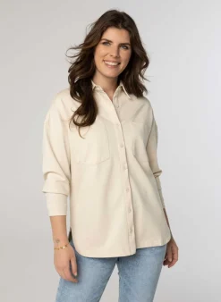 Zandkleurige Blouse