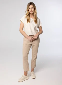 Zandkleurige Broek