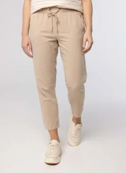 Zandkleurige Broek
